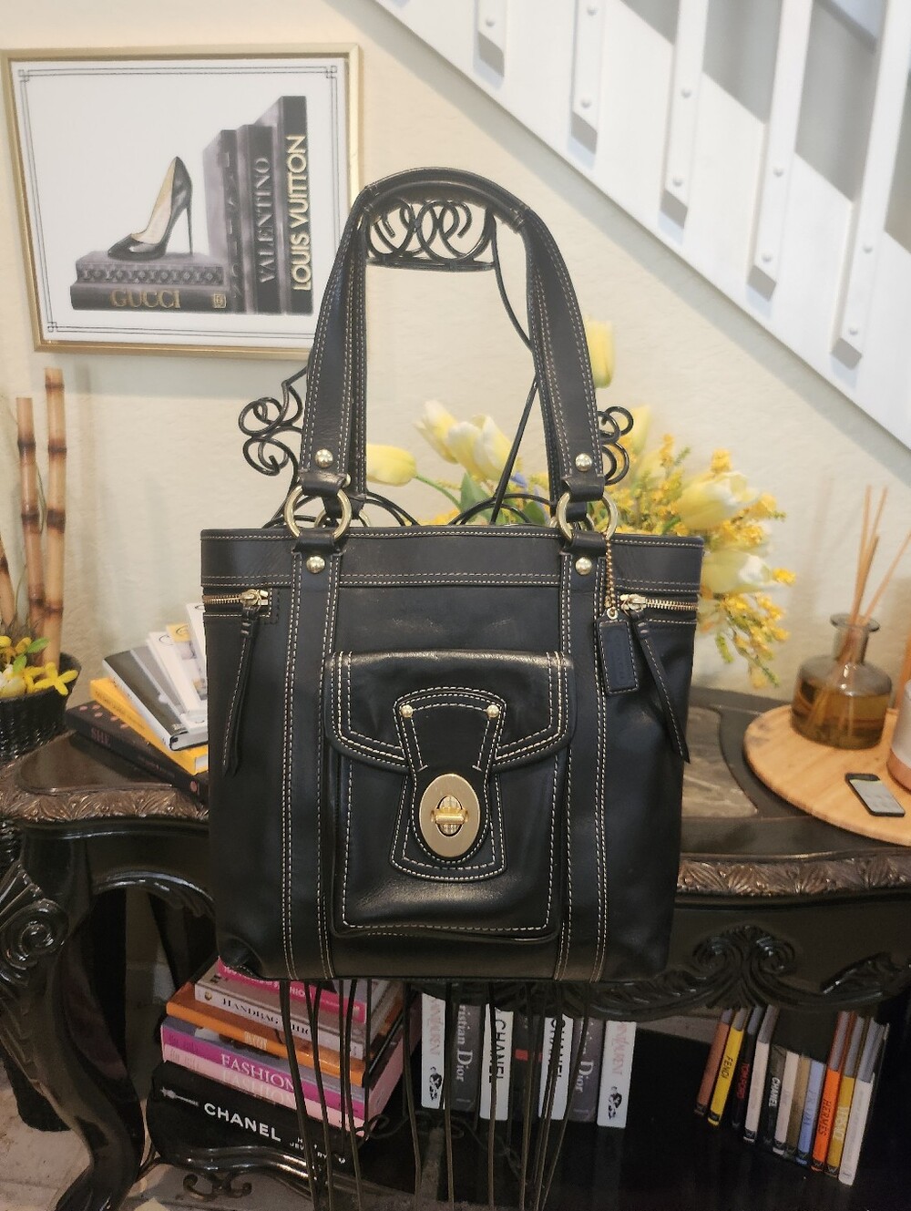 Coach Legacy Gigi leather tote Bag